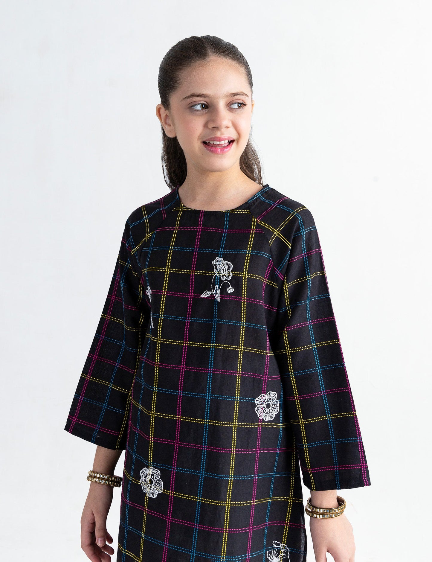 FLORAL EMBROIDERED KURTI
