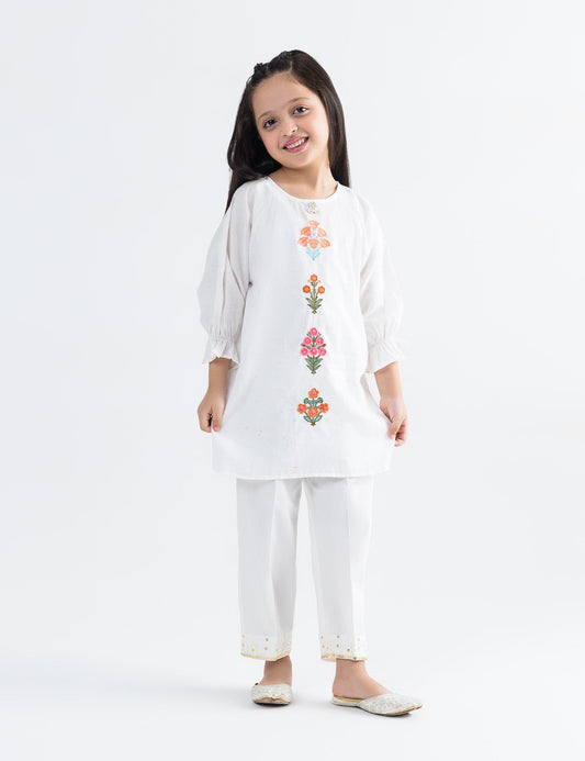 NEON EMBROIDERED KURTI