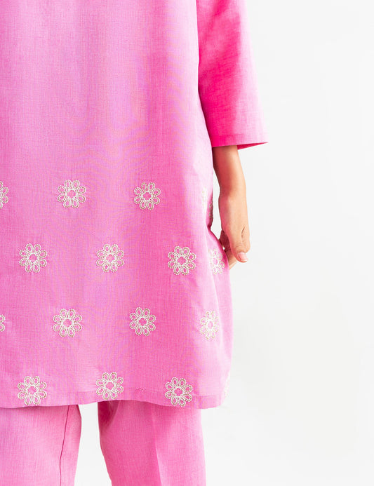 2 PIECE EMBROIDERED SUIT