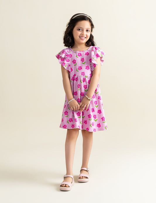 FLORAL PRINTED DRESS