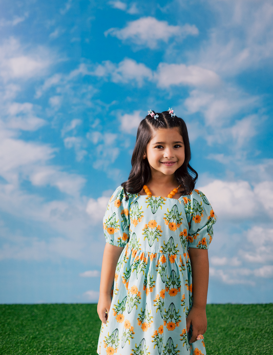 FLORAL PRINTED DRESS