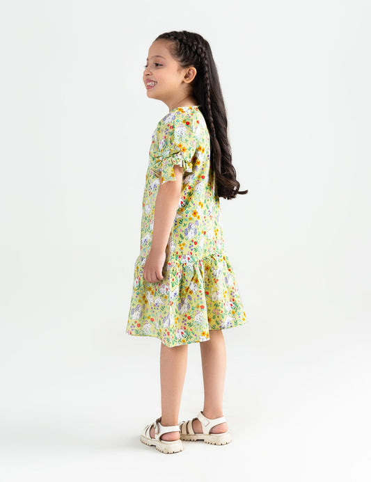 FLORAL PRINTED DRESS