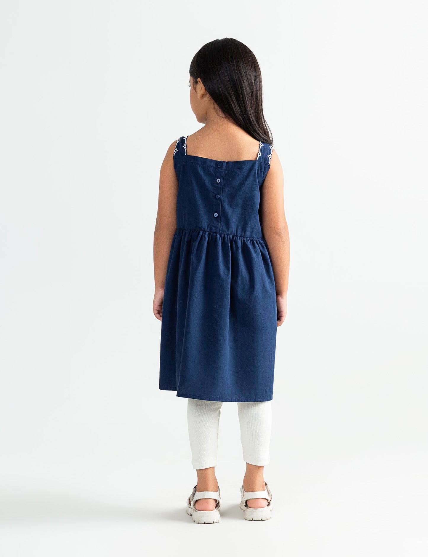 FLORAL EMBROIDERED DRESS