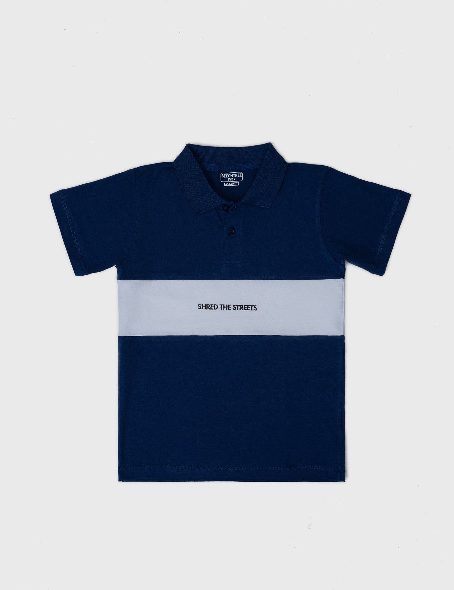 SHRED THE STREET PRINTED POLO