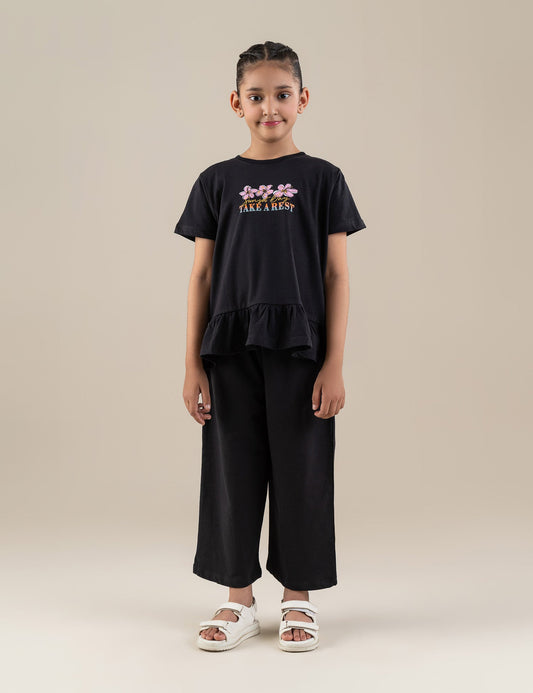 2 PIECE TAKE A REST GRAPHIC SUIT