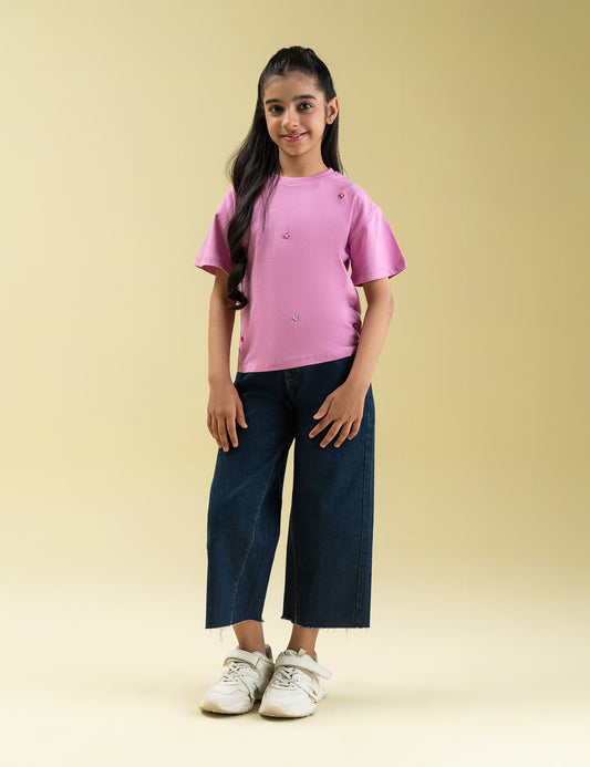 EMBELLISHED T-SHIRT