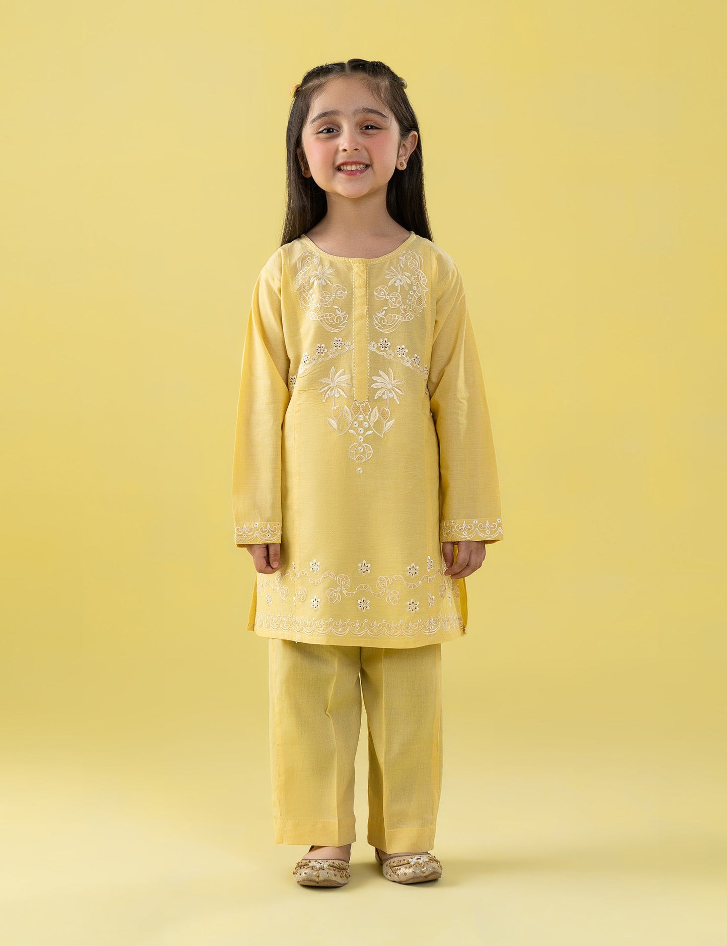 2 PIECE ETHNIC EMBROIDERED SUIT