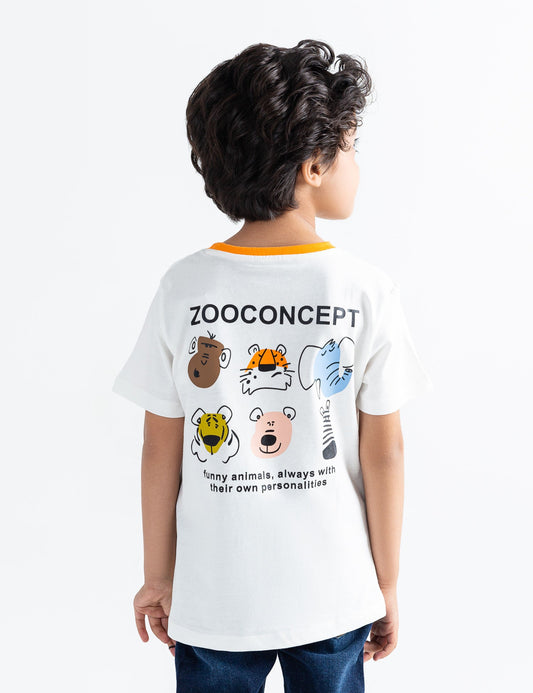 ZOO CONCEPT PRINTED T-SHIRT