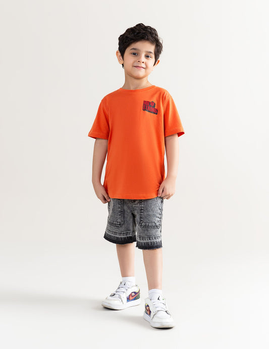 MR. STRONG PRINTED T-SHIRT