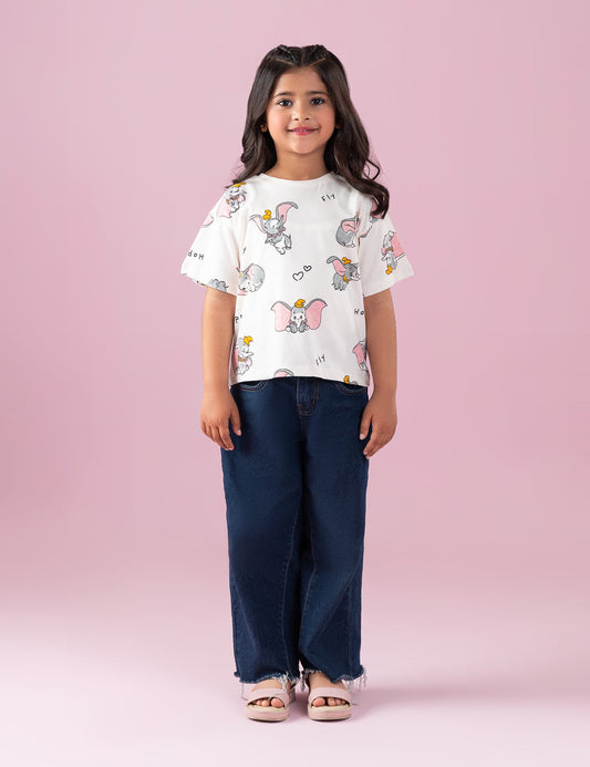 ELEPHANT PRINTED T-SHIRT