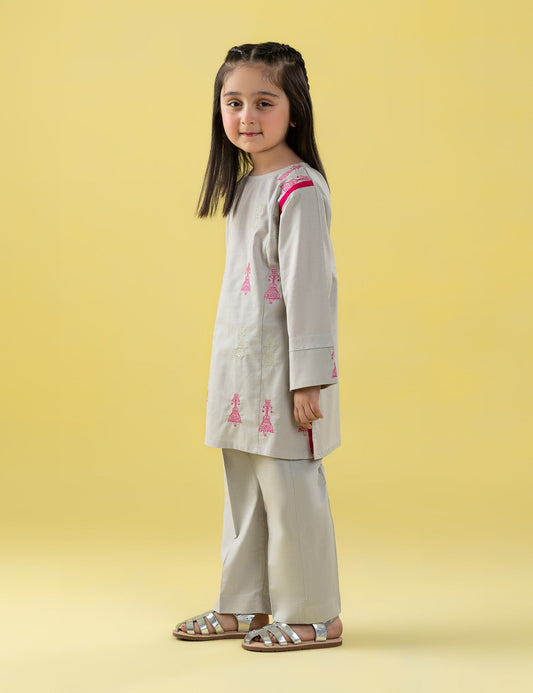 2 PIECE FUN EMBROIDERED SUIT