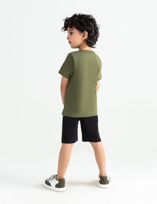 BASIC T-SHIRT WITH PATCH POCKET