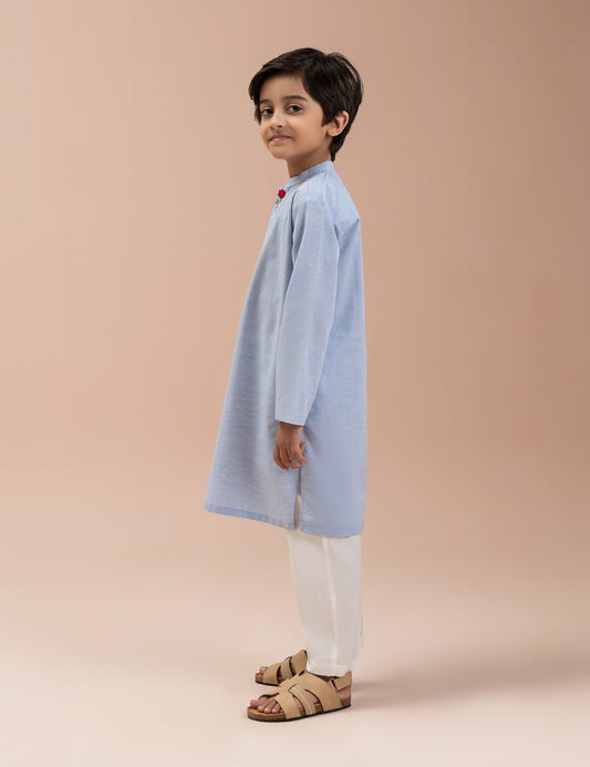 ROSE EMBROIDERED KURTA