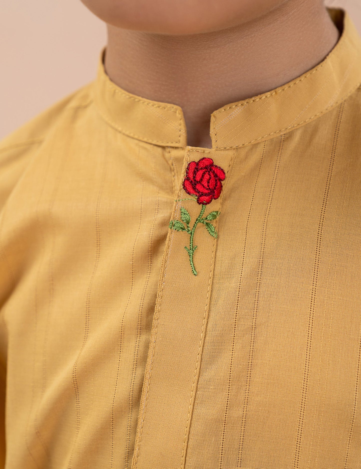 ROSE EMBROIDERED KURTA