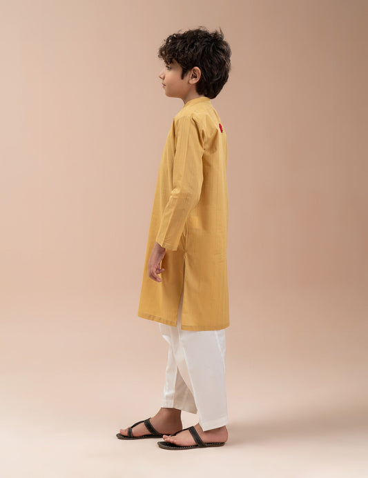 ROSE EMBROIDERED KURTA