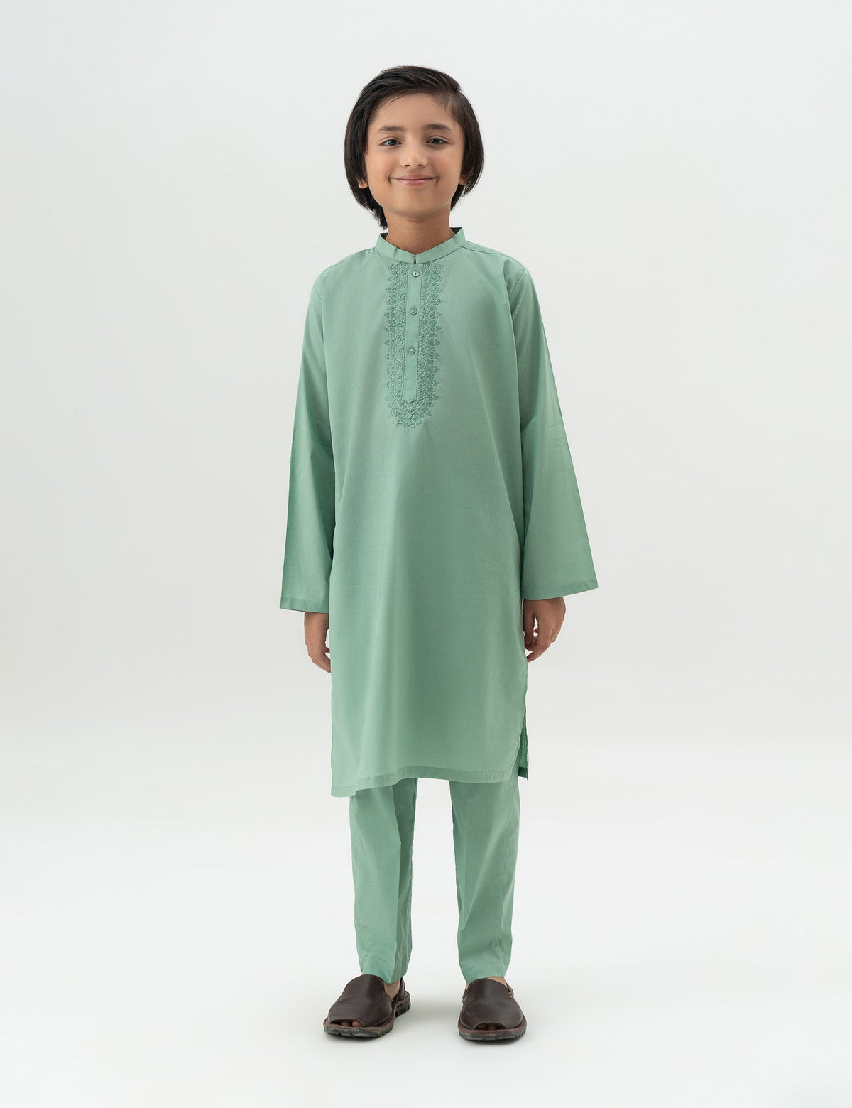 2 PIECE EMBROIDERED SUIT