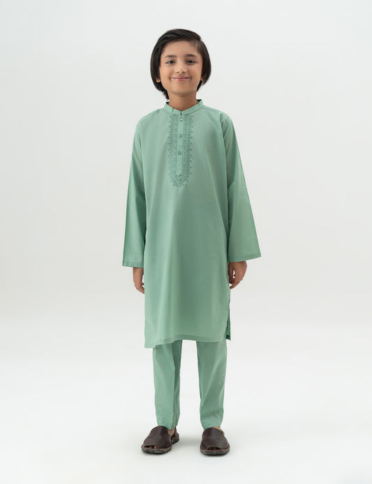 2 PIECE EMBROIDERED SUIT