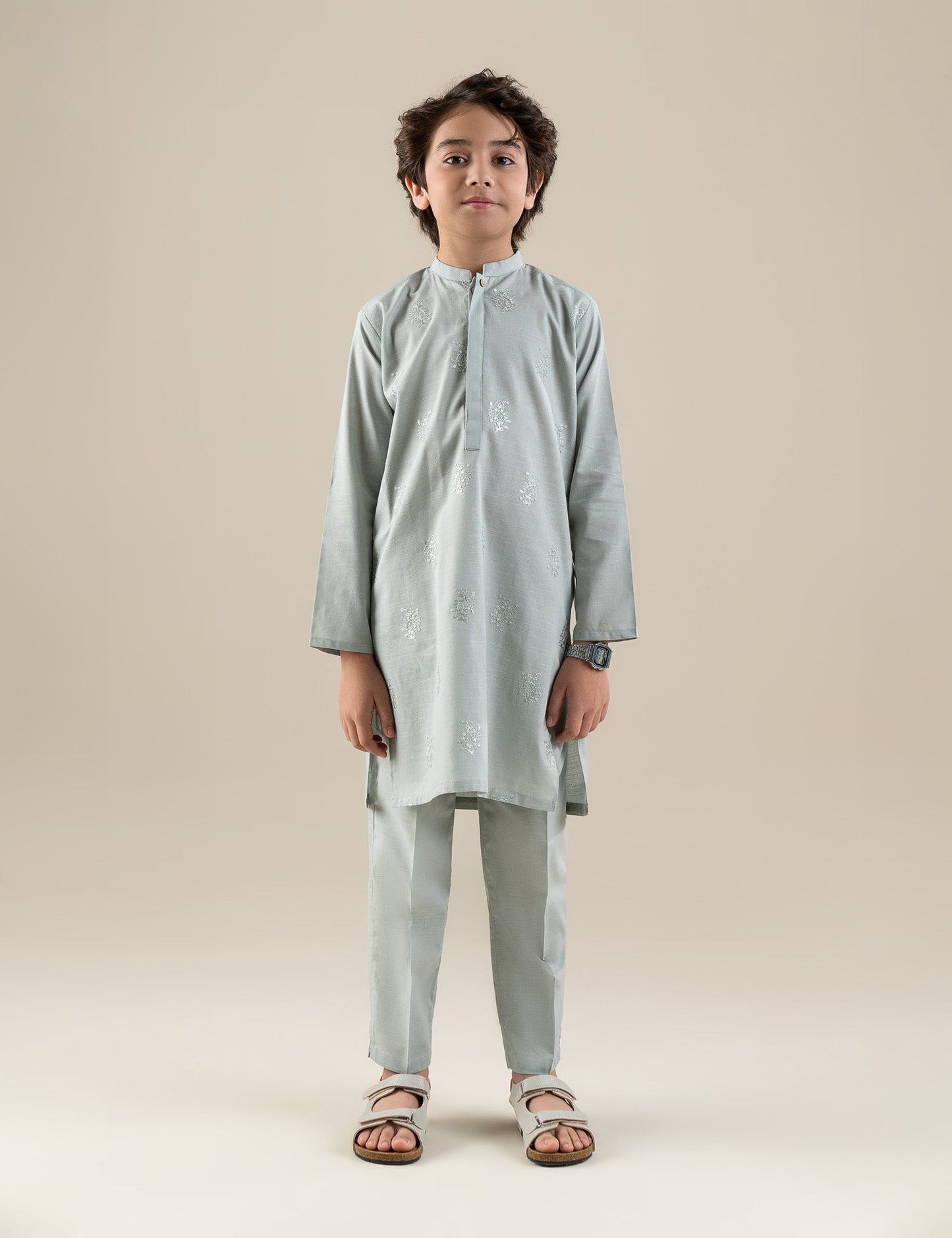 2 PIECE EMBROIDERED SUIT