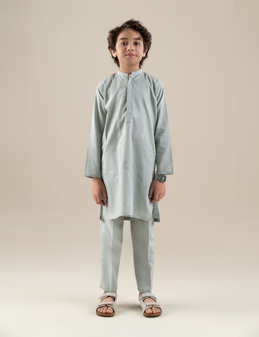 2 PIECE EMBROIDERED SUIT