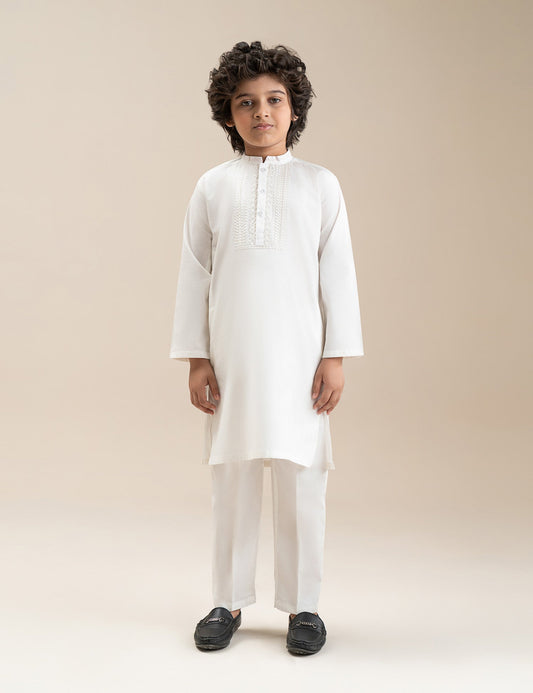 2 PIECE EMBROIDERED SUIT