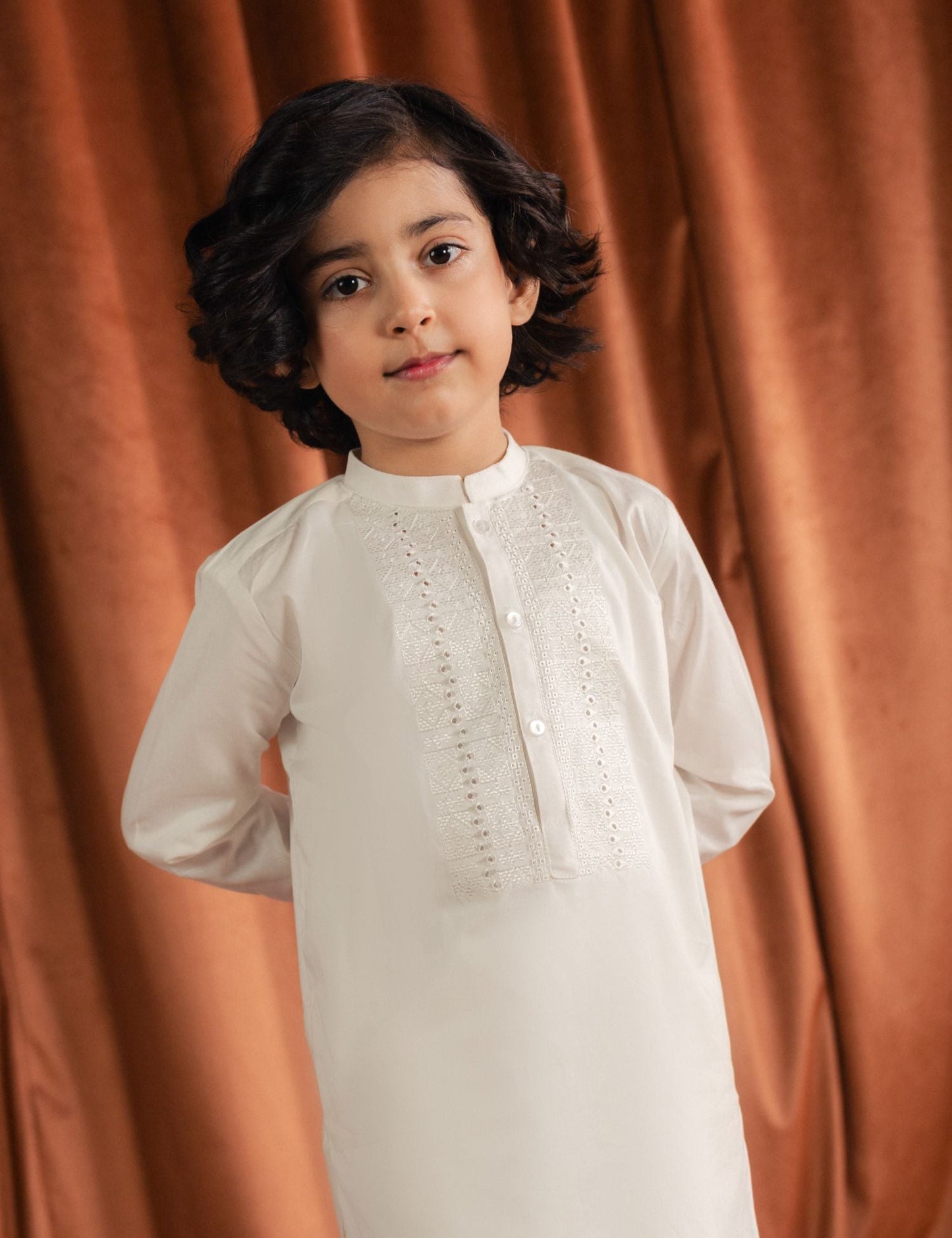 2 PIECE CLASSIC EMBROIDERED SUIT