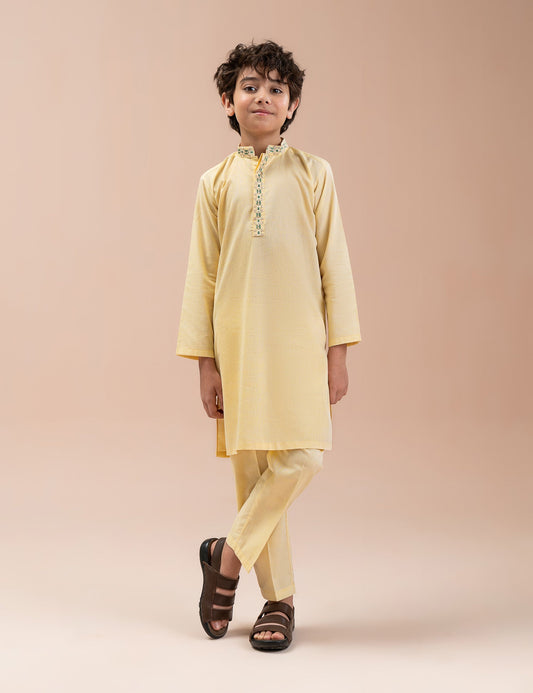 2 PIECE EMBROIDERED SUIT