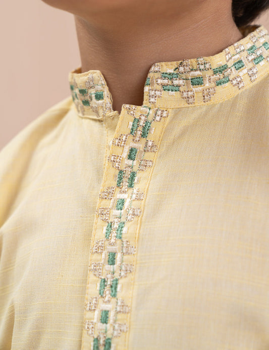 2 PIECE EMBROIDERED SUIT