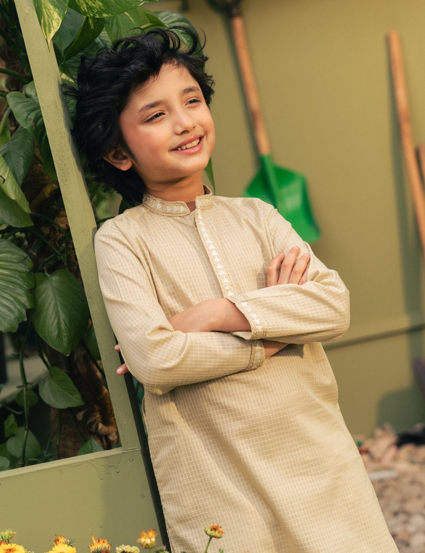 2 PIECE EMBROIDERED SUIT