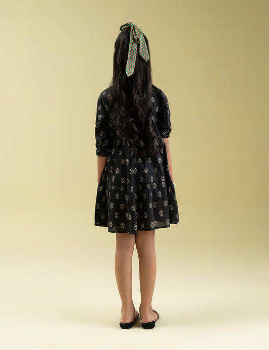 FLORAL PRINTED DRESS