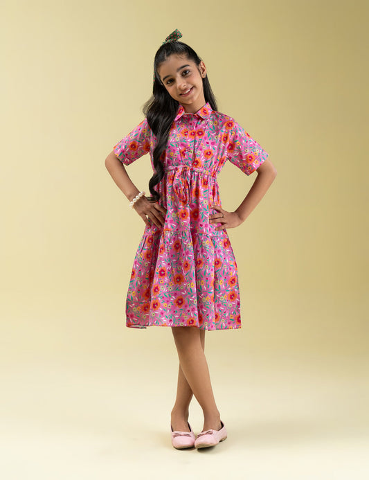 FLORAL PRINTED DRESS