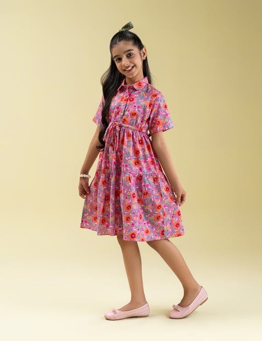FLORAL PRINTED DRESS