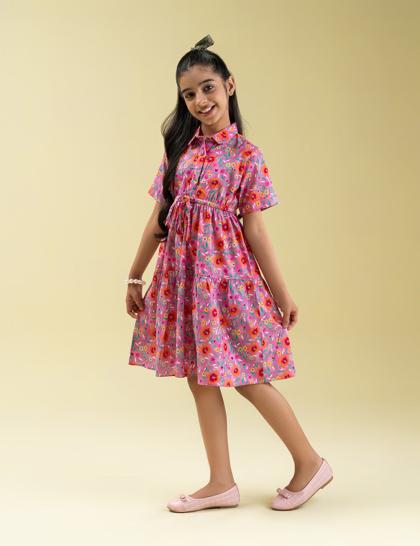 FLORAL PRINTED DRESS