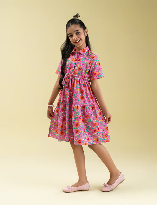 FLORAL PRINTED DRESS