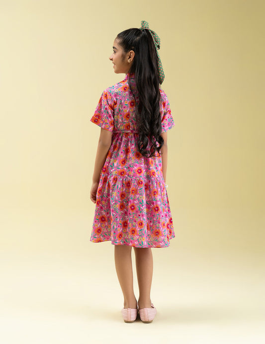 FLORAL PRINTED DRESS
