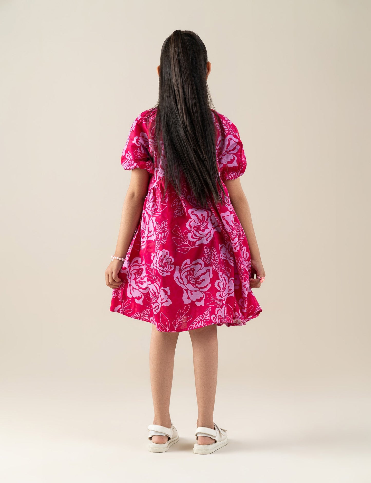 FLORAL EMBROIDERED DRESS