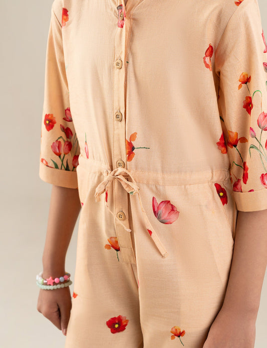 FLORAL PRINTED JUMPSUIT