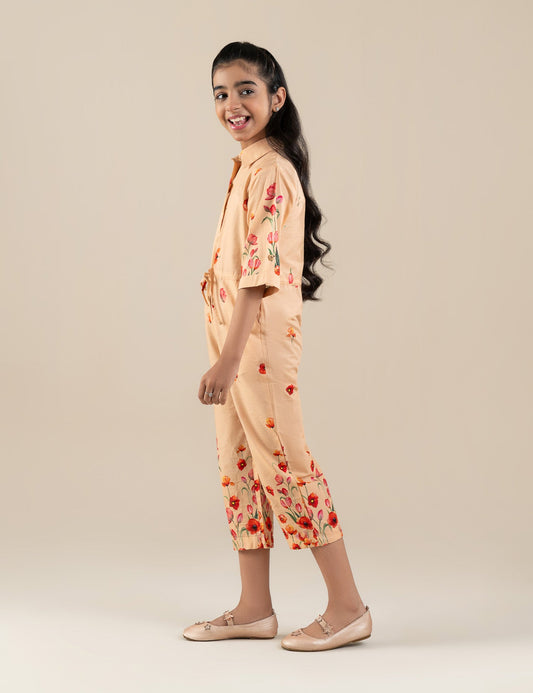 FLORAL PRINTED JUMPSUIT