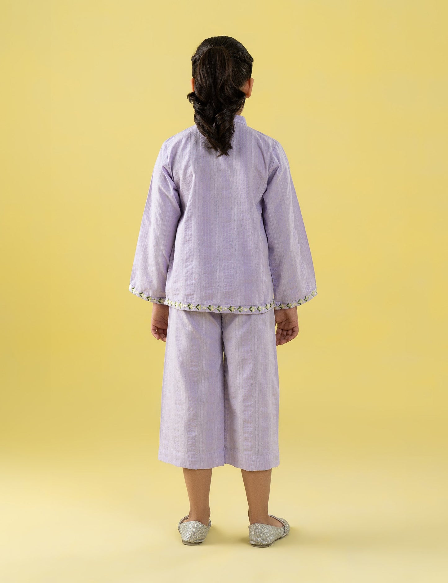 2 PIECE FLORAL EMBROIDERED SUIT