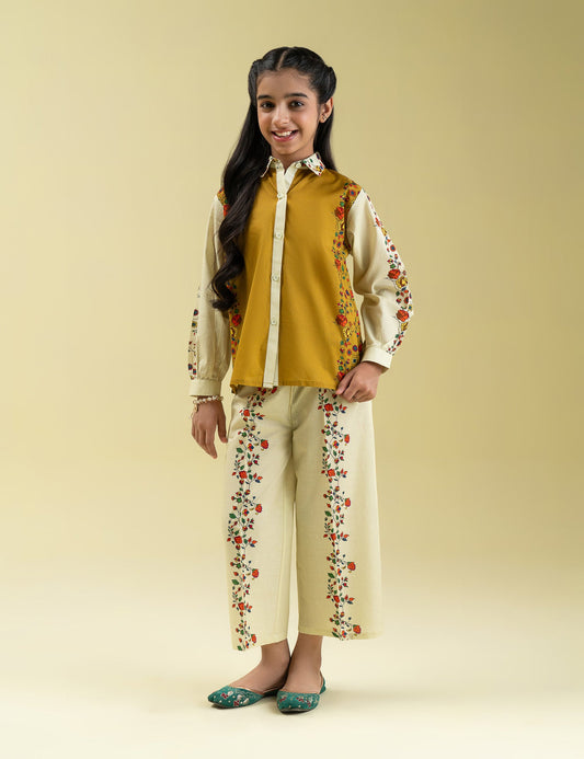 2 PIECE FLORAL PRINTED SUIT