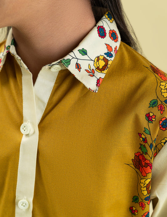 2 PIECE FLORAL PRINTED SUIT