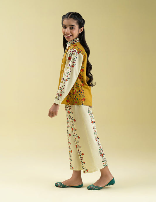 2 PIECE FLORAL PRINTED SUIT