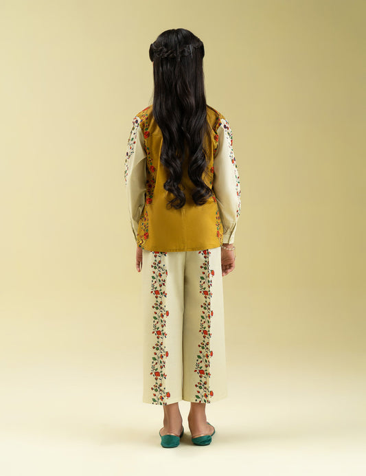2 PIECE FLORAL PRINTED SUIT
