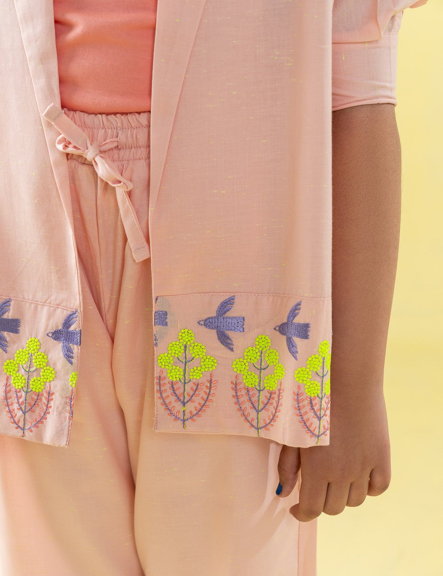 2 PIECE EMBROIDERED SUIT