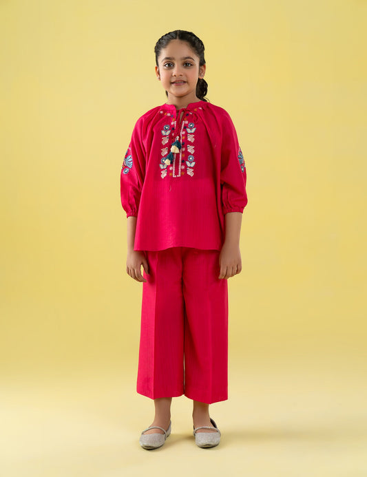 2 PIECE EMBROIDERED SUIT