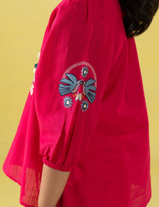 2 PIECE EMBROIDERED SUIT
