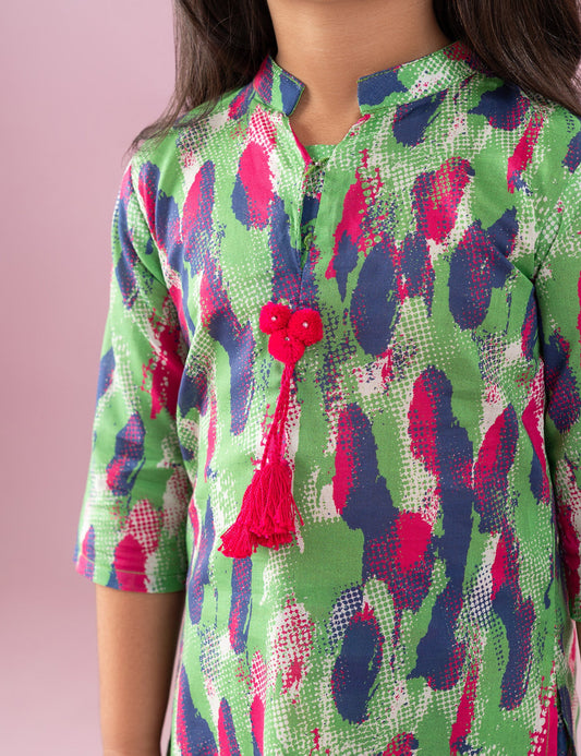 2 PIECE PRINTED SUIT