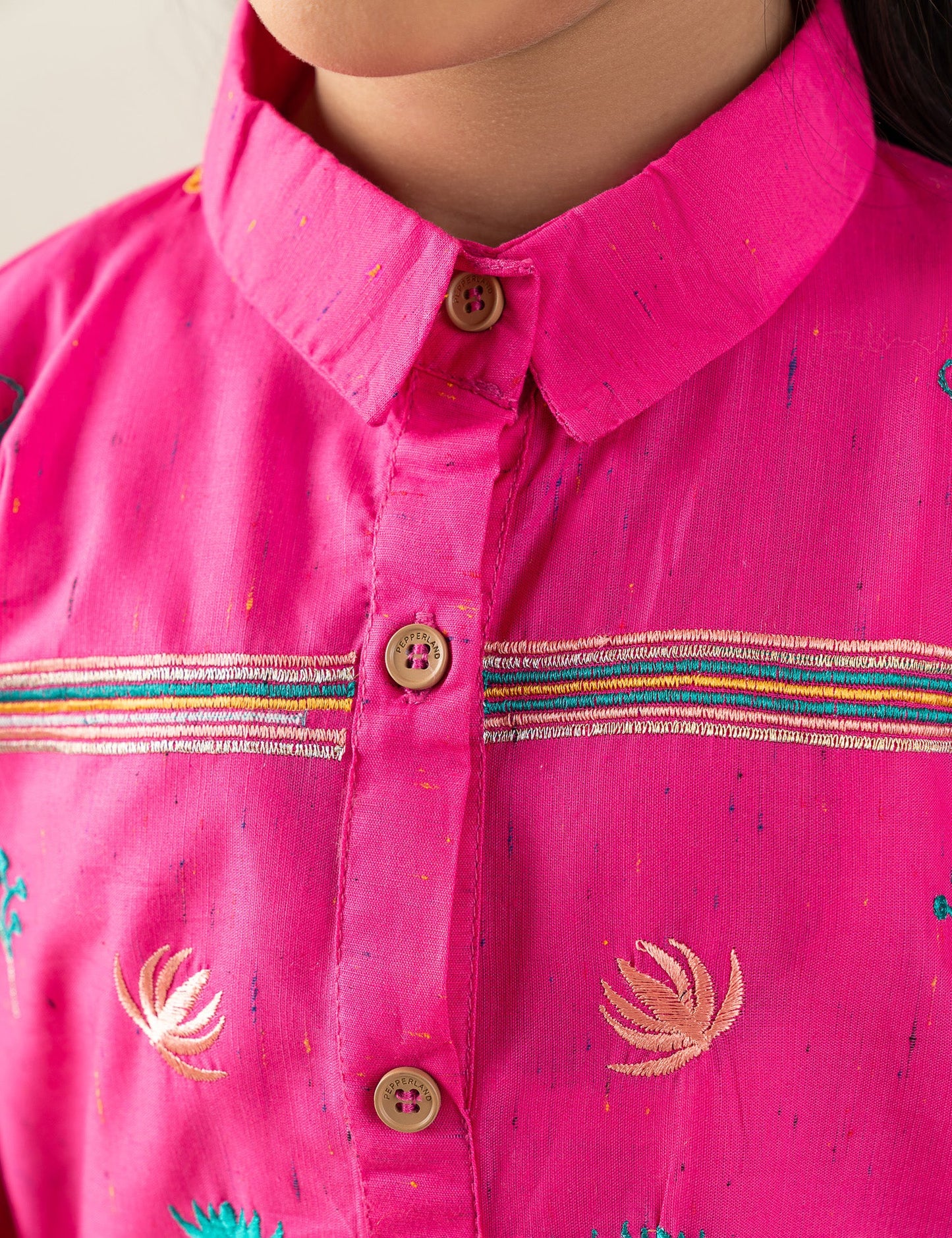 EMBROIDERED DRESS
