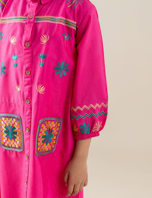 EMBROIDERED DRESS