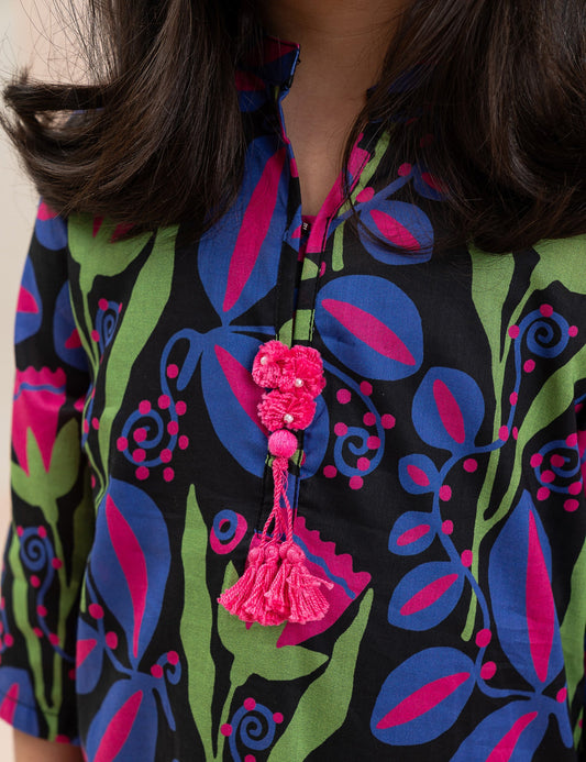 2 PIECE PRINTED SUIT