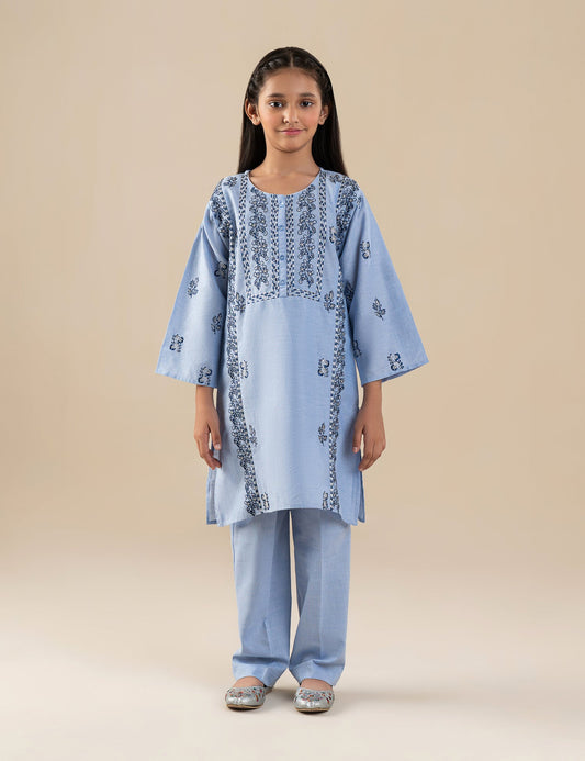 2 PIECE ETHNIC EMBROIDERED SUIT